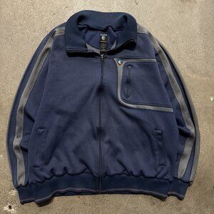 Kuhl Men's XL Full Zip Trak Jacket Navy Blue Outdoor Hiking Walking